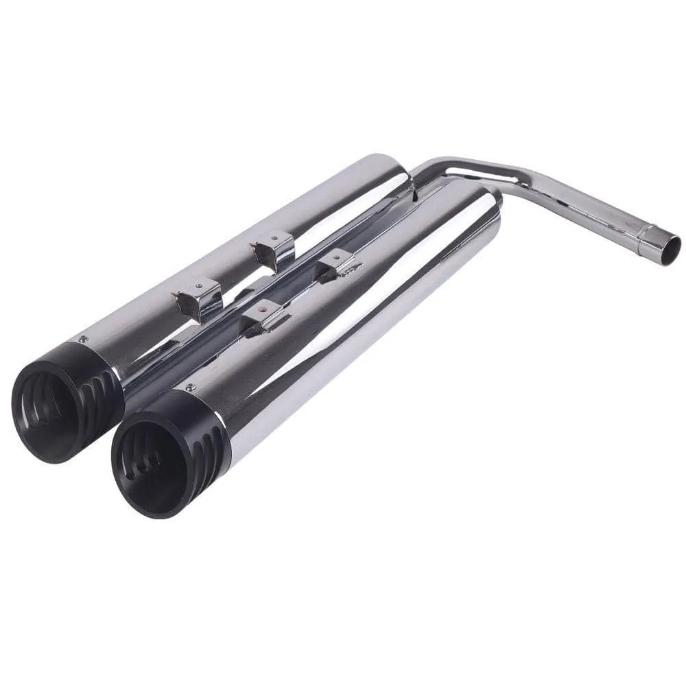 Sharkroad Exhaust Slip On Muffler For Kawasaki Vulcan Voyager 1700 Touring Models