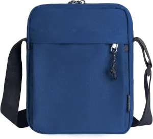 Shoulder Bag Water Repellent Durable Crossbody Bag with Reflective Zipper Rope and Soft Strap for Adult