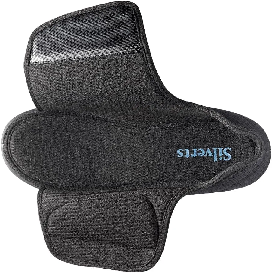 Silverts Diabetic Open-Toe Shoes for Men | Extra-Wide Non-Slip Comfortable Slippers for Elderly, Swelling, Sensitive Feet