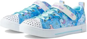 Skechers Girl's Twinkle Sparks Ice-Heather Sneaker