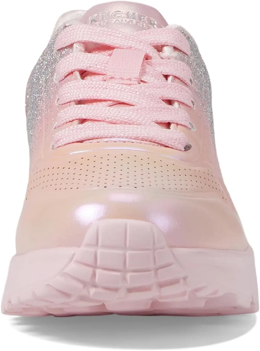 Skechers Girl's Uno Lite-Metallic Shimmers Sneaker