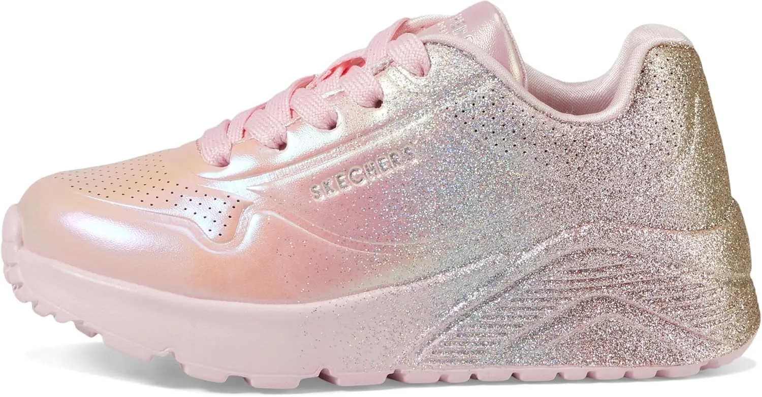 Skechers Girl's Uno Lite-Metallic Shimmers Sneaker