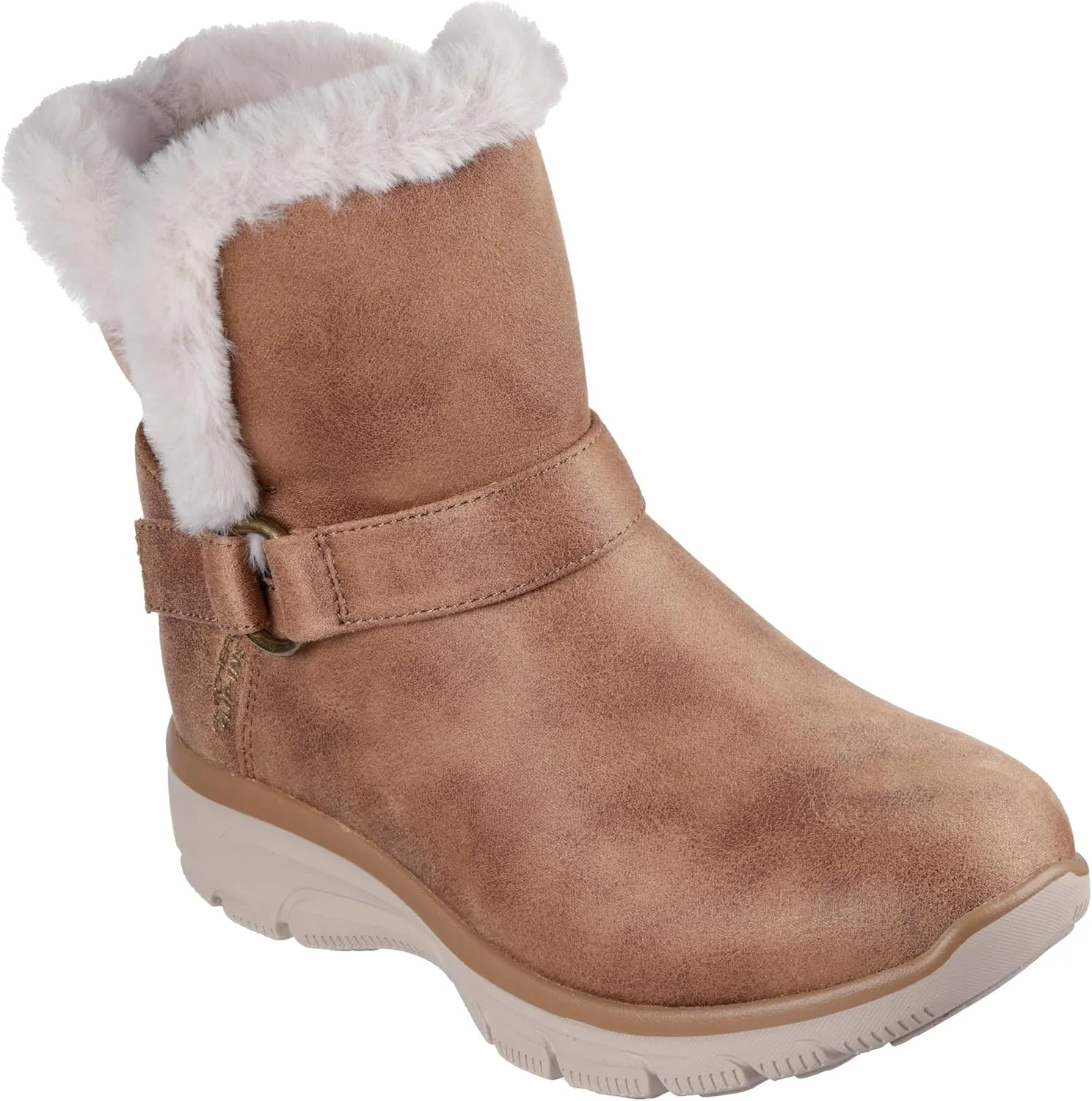Skechers Women's Easy Going-Dreamers Move-Hands Free Slip-ins Ankle Boot
