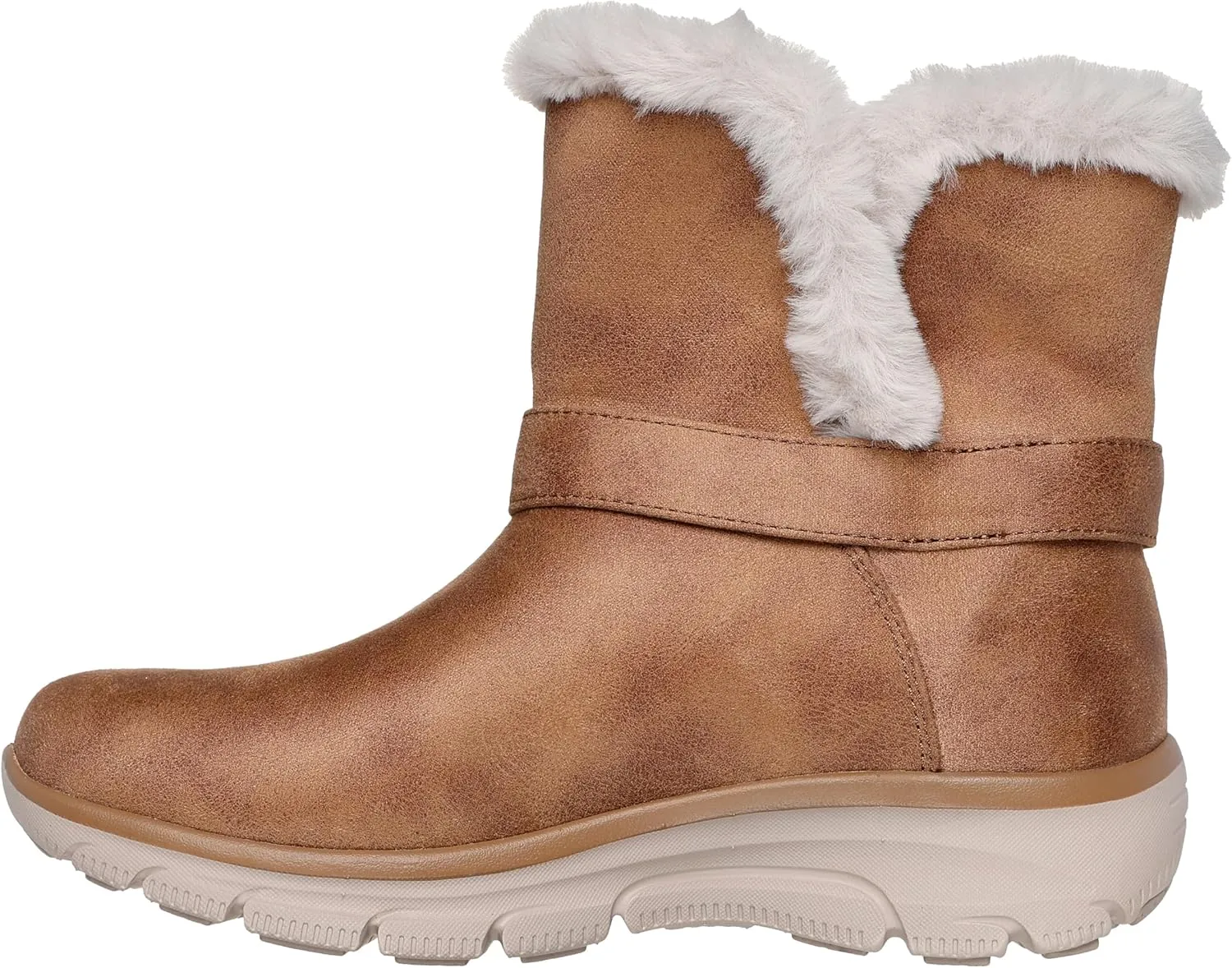 Skechers Women's Easy Going-Dreamers Move-Hands Free Slip-ins Ankle Boot