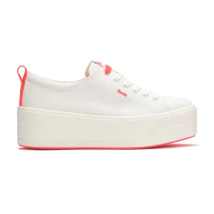 Skyler Canvas Pop White/Coral