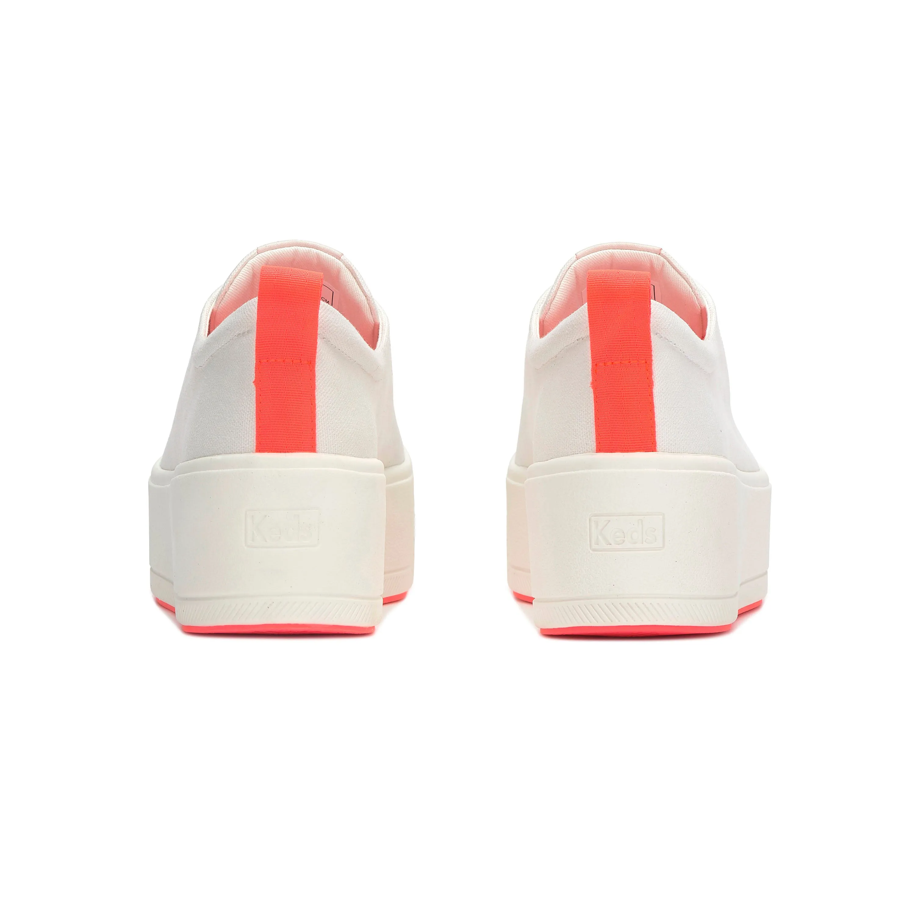 Skyler Canvas Pop White/Coral