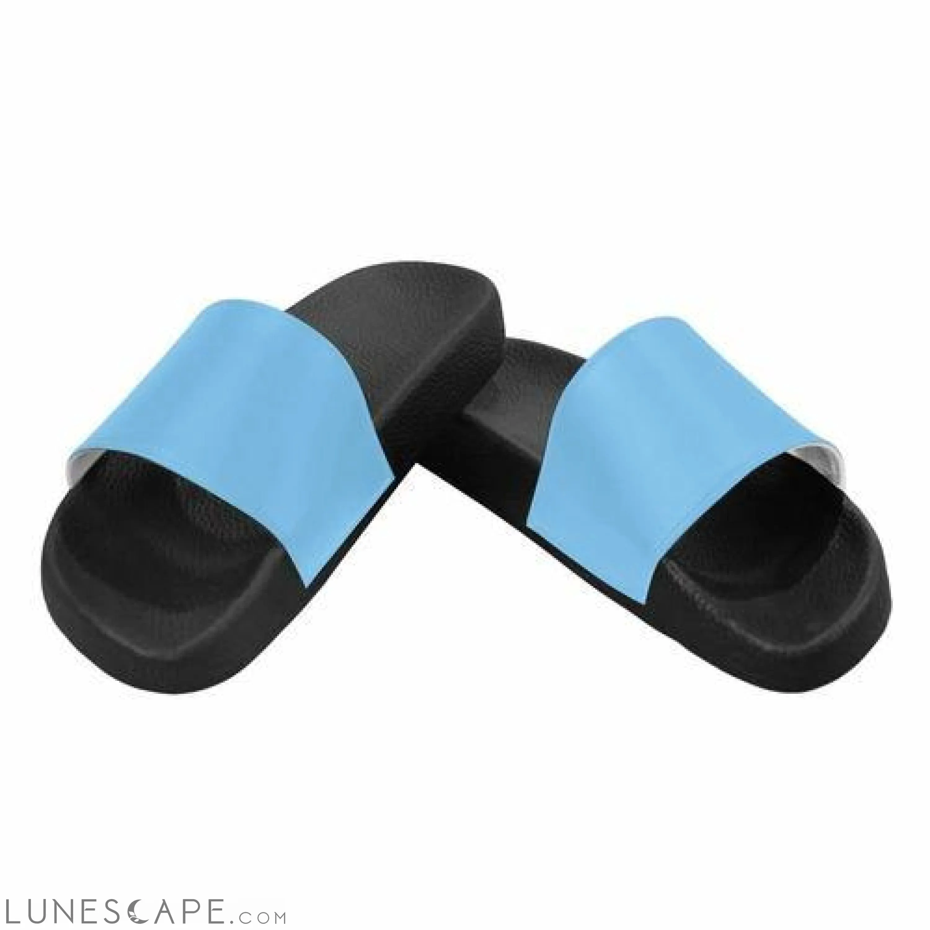 Slip On Beach Slides - Blue