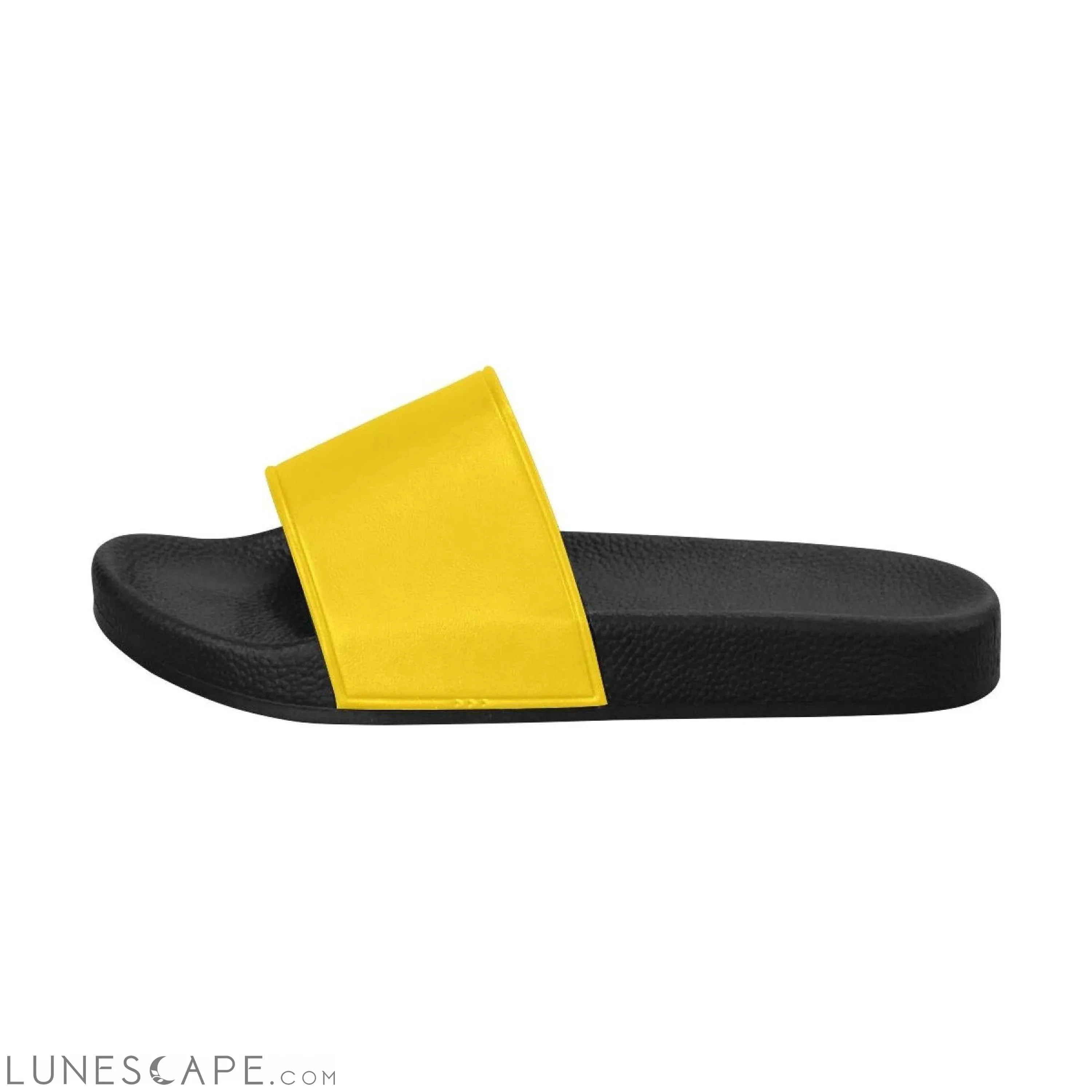 Slip On Beach Slides - Yellow