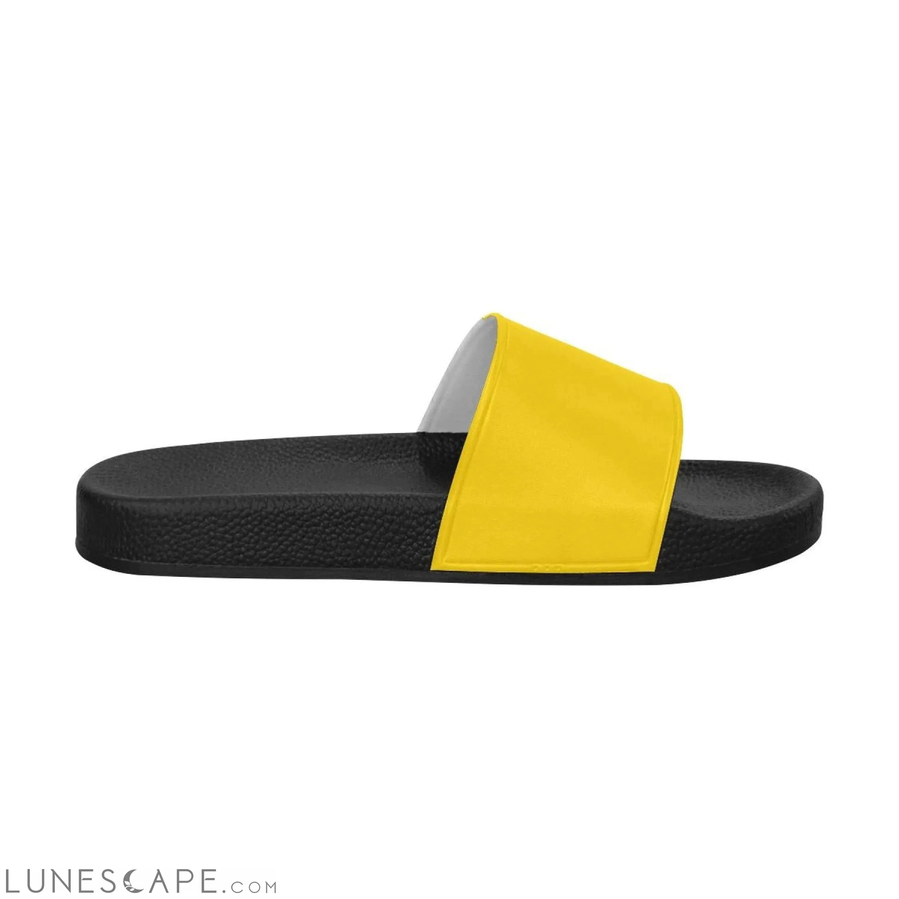 Slip On Beach Slides - Yellow