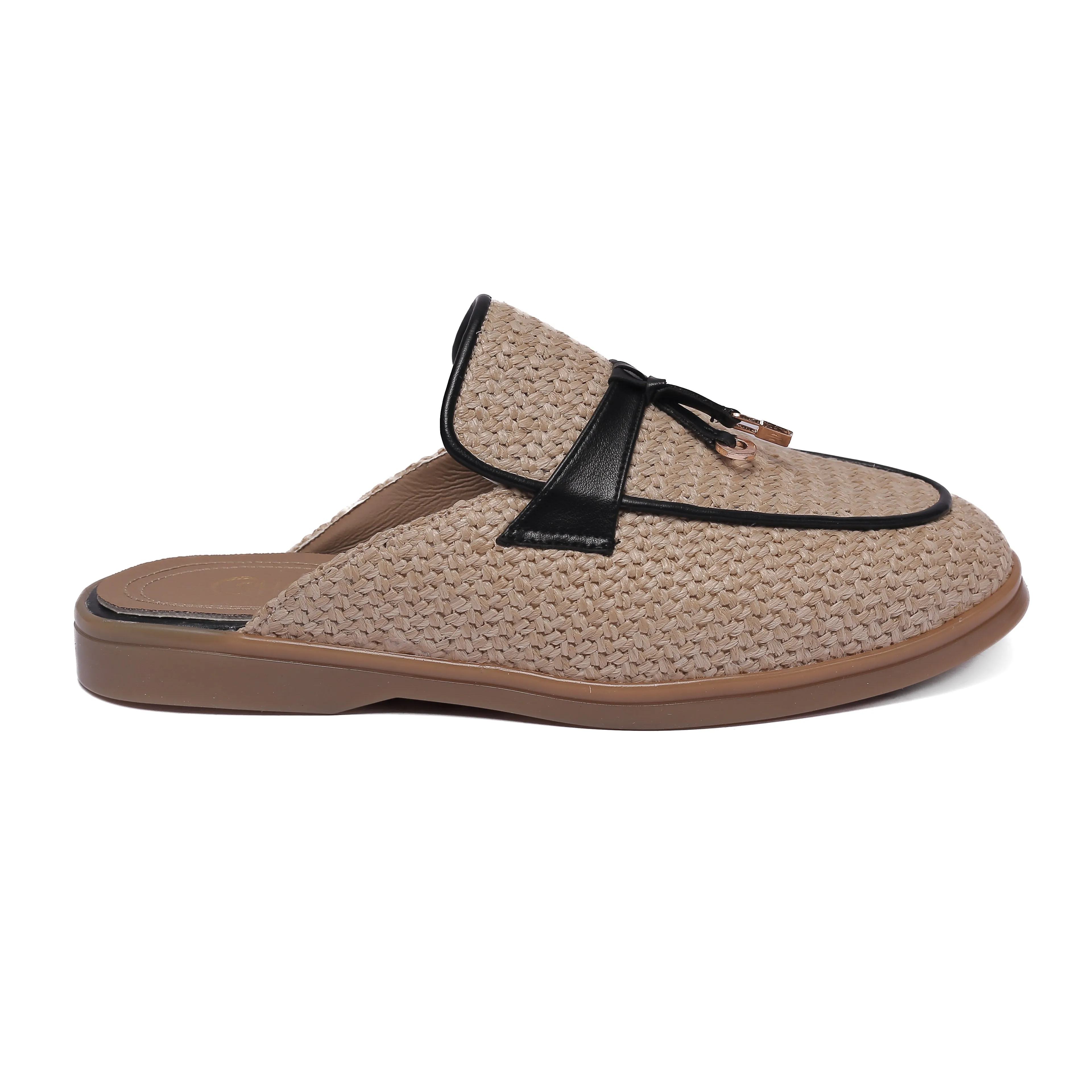 Slip-On Clogs in Black