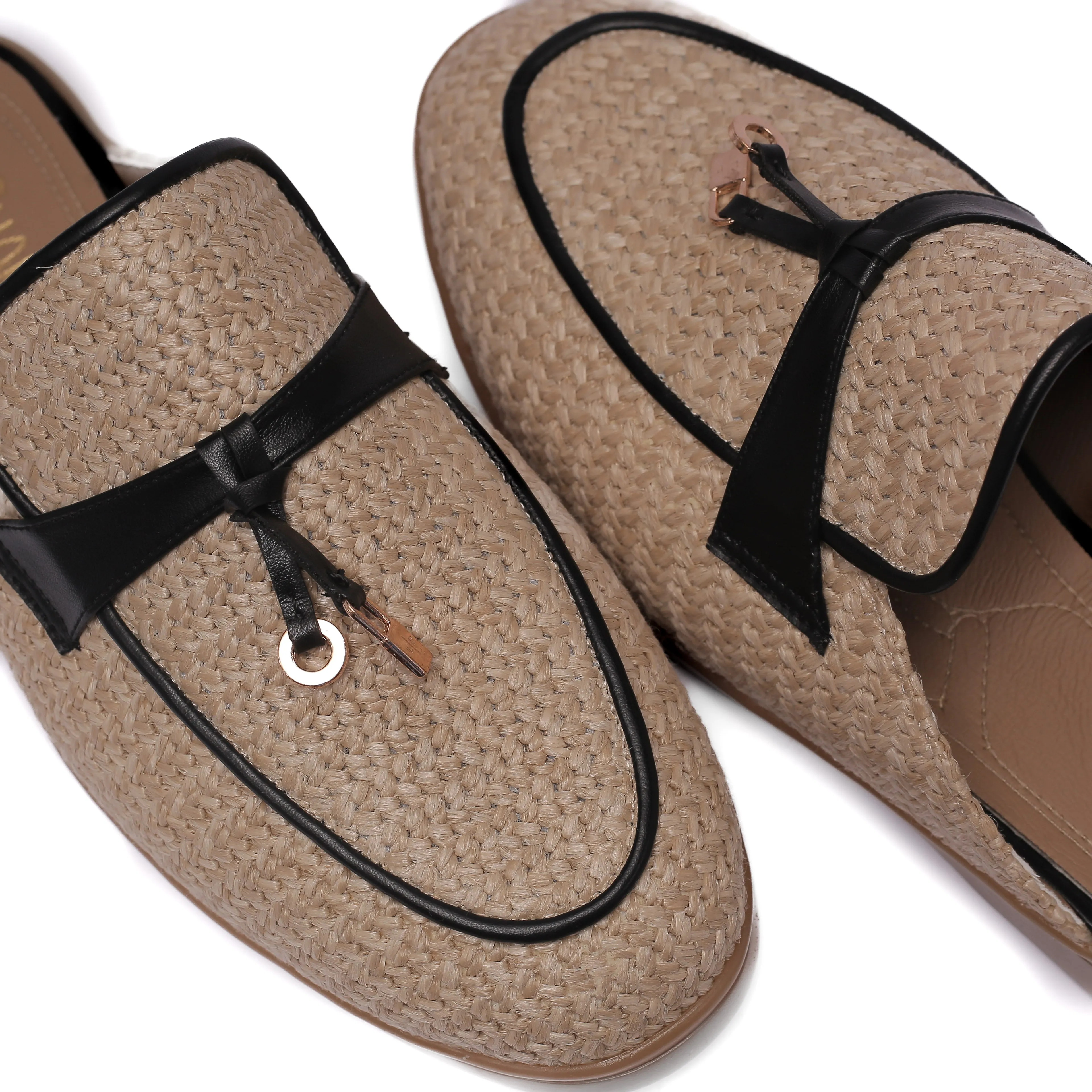 Slip-On Clogs in Black