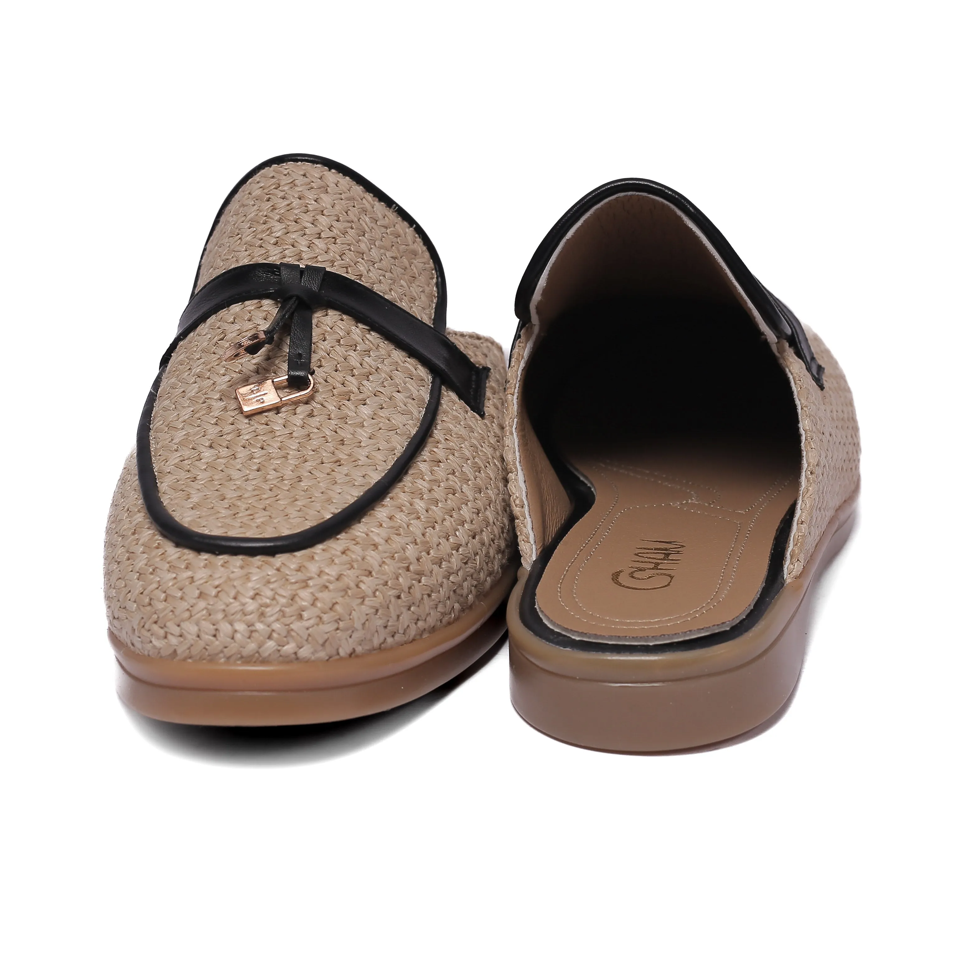 Slip-On Clogs in Black