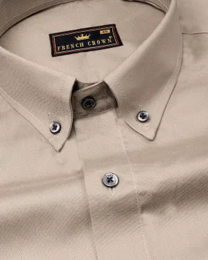 Soft Amber Premium Cotton Shirt