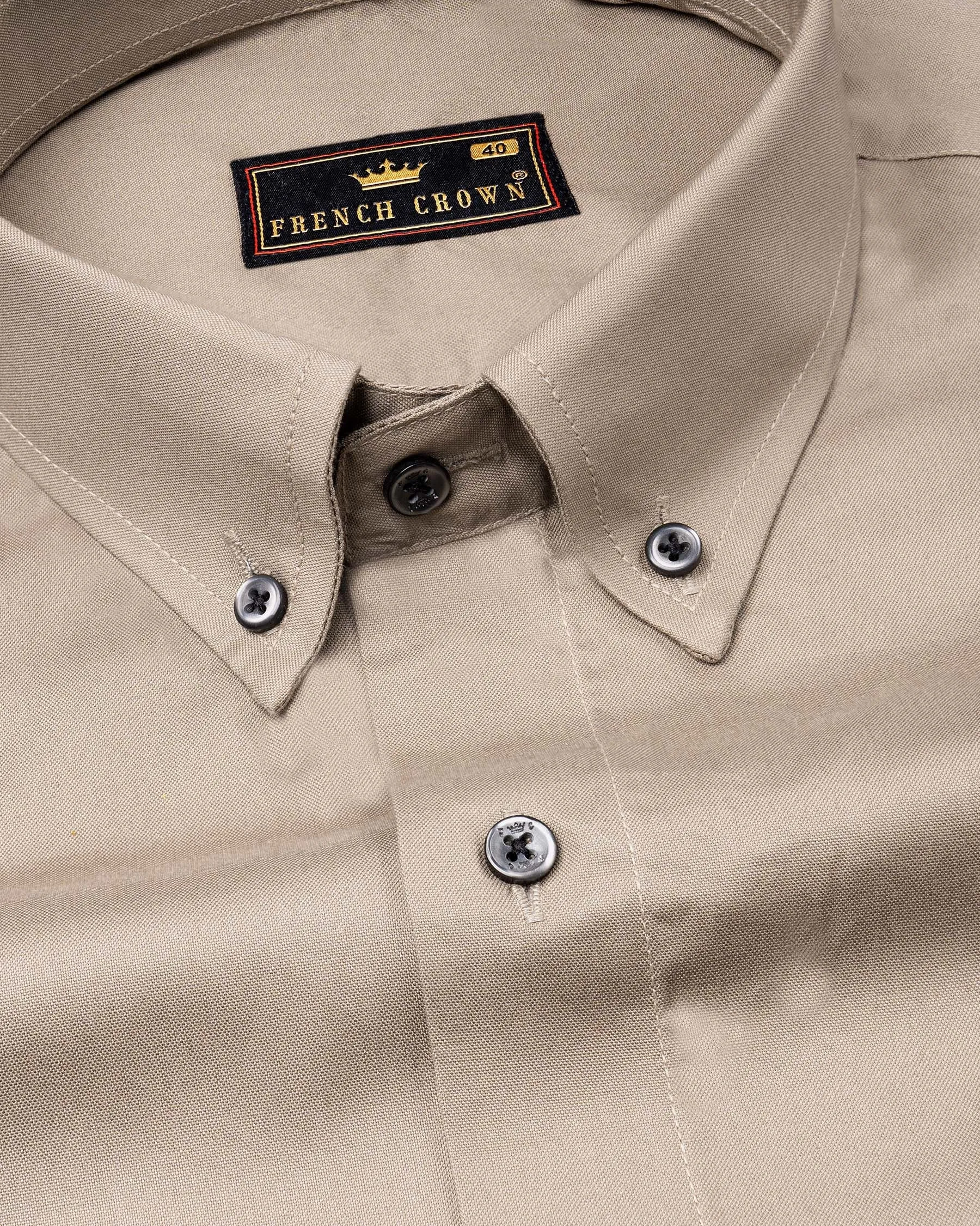 Soft Amber Premium Cotton Shirt