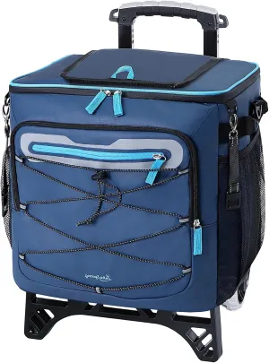 Soft Cooler Bag - Collapsible, Leakproof Camping & Travel Cooler for Grocery Shopping, Beach, Road Trips
