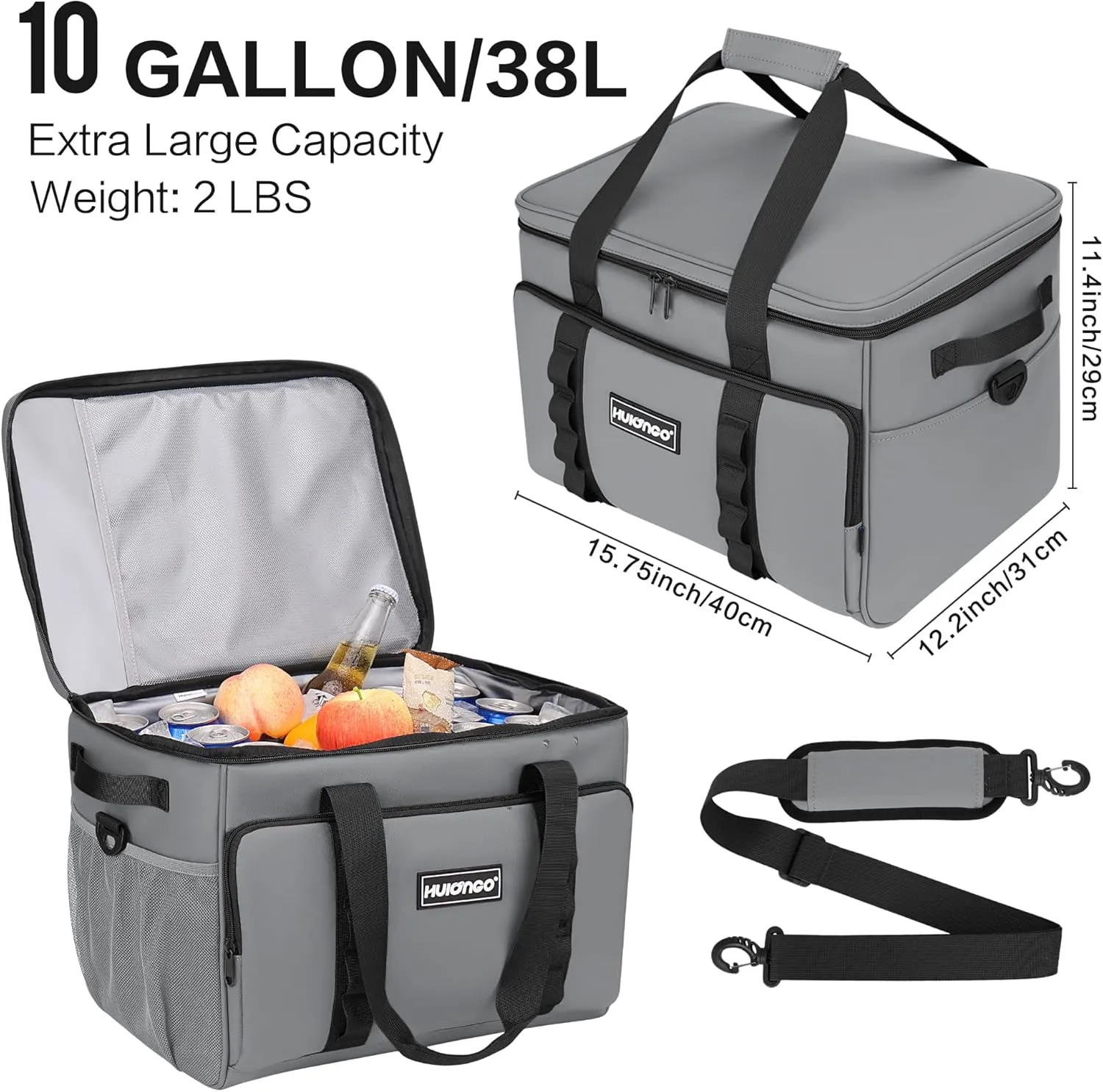 Soft Insulated Cooler Bag Collapsible Large Coolers Soft Sided Cooler