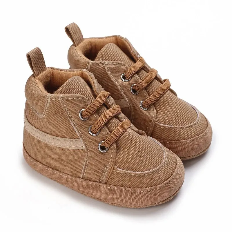 Soft Rubber Sole Baby Oxford Shoes