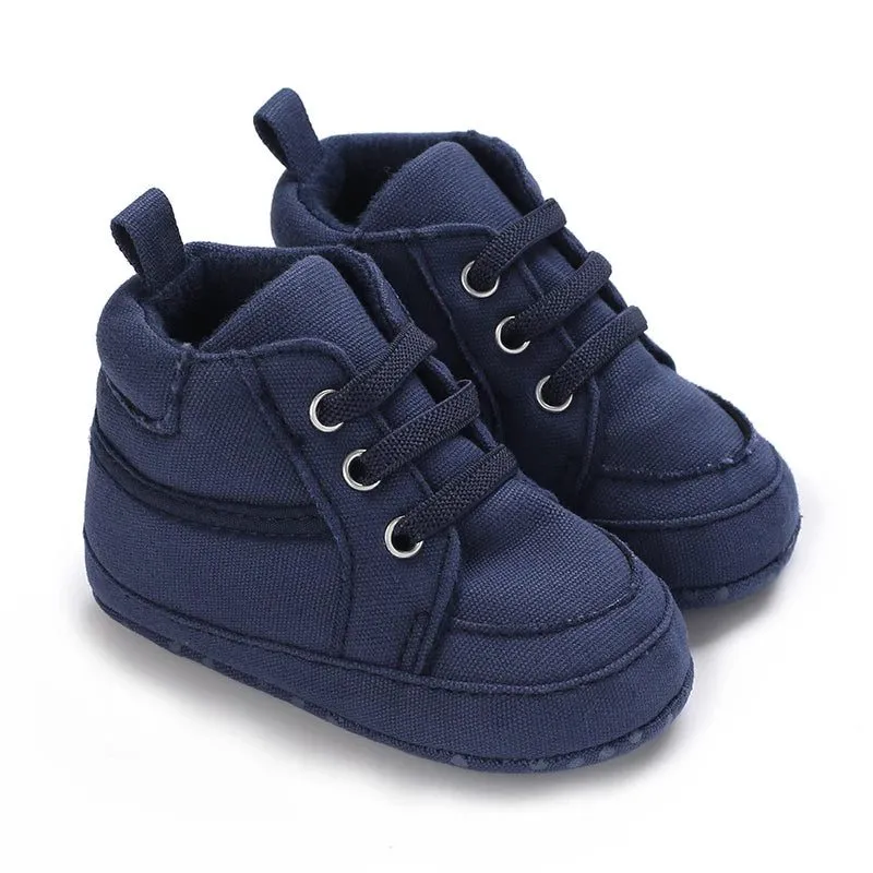 Soft Rubber Sole Baby Oxford Shoes
