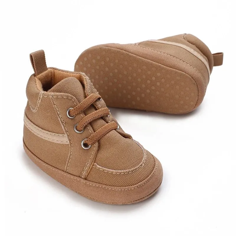 Soft Rubber Sole Baby Oxford Shoes