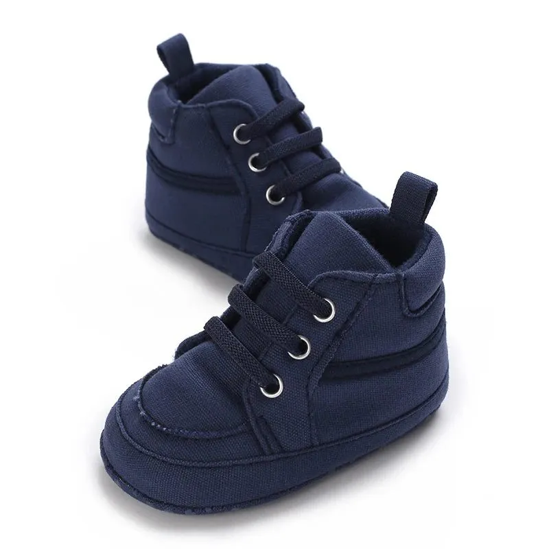 Soft Rubber Sole Baby Oxford Shoes