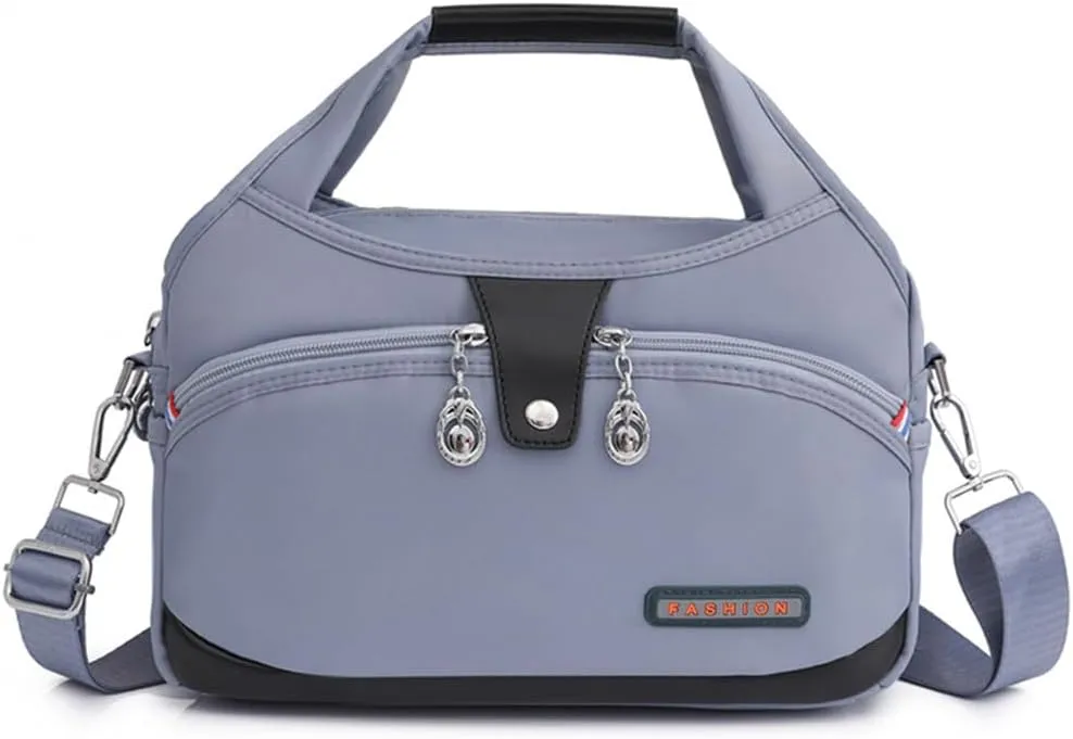 Soft Side Lightweight Underseat Tote Bag, Anti Theft Crossbody Bag for Women, Waterproof Oxford Cloth Shoulder Bags