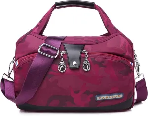 Soft Side Lightweight Underseat Tote Bag, Anti Theft Crossbody Bag for Women, Waterproof Oxford Cloth Shoulder Bags