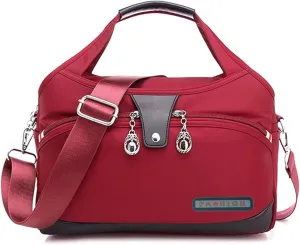 Soft Side Lightweight Underseat Tote Bag, Anti Theft Crossbody Bag For Women, Waterproof Oxford Cloth Shoulder Bags