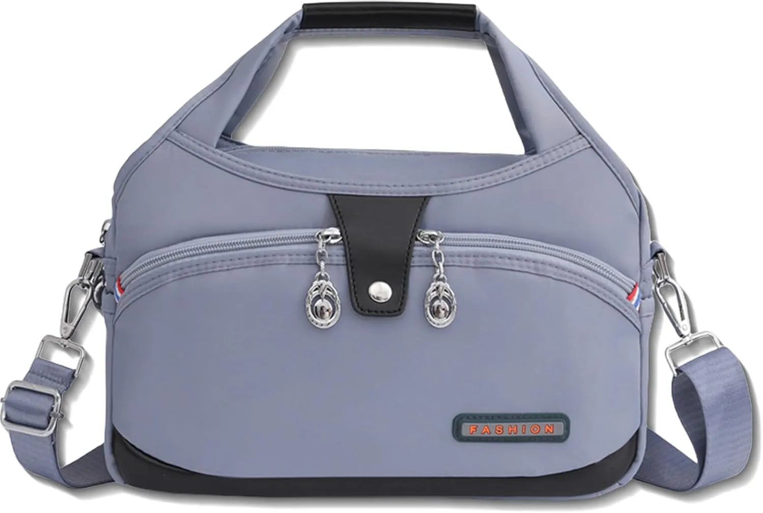Soft Side Lightweight Underseat Tote Bag, Blaciokamith Tote Bag, Multi-pocket Fashion Waterproof Handbag Crossbody