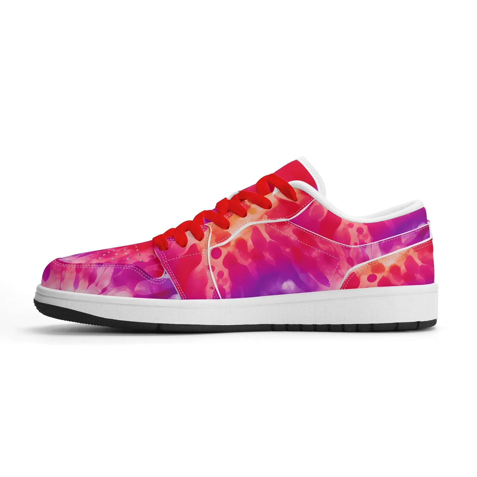 Splash Low Top Leder Sneaker für Damen