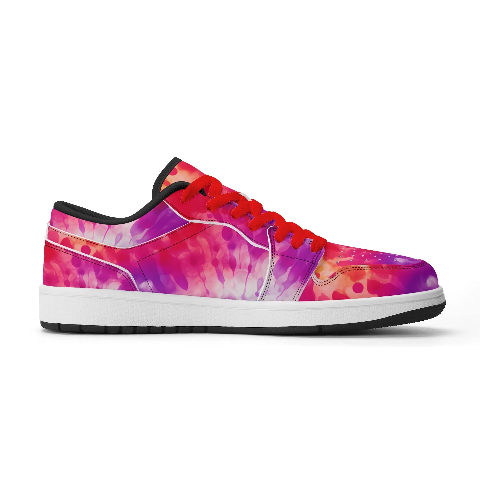 Splash Low Top Leder Sneaker für Damen