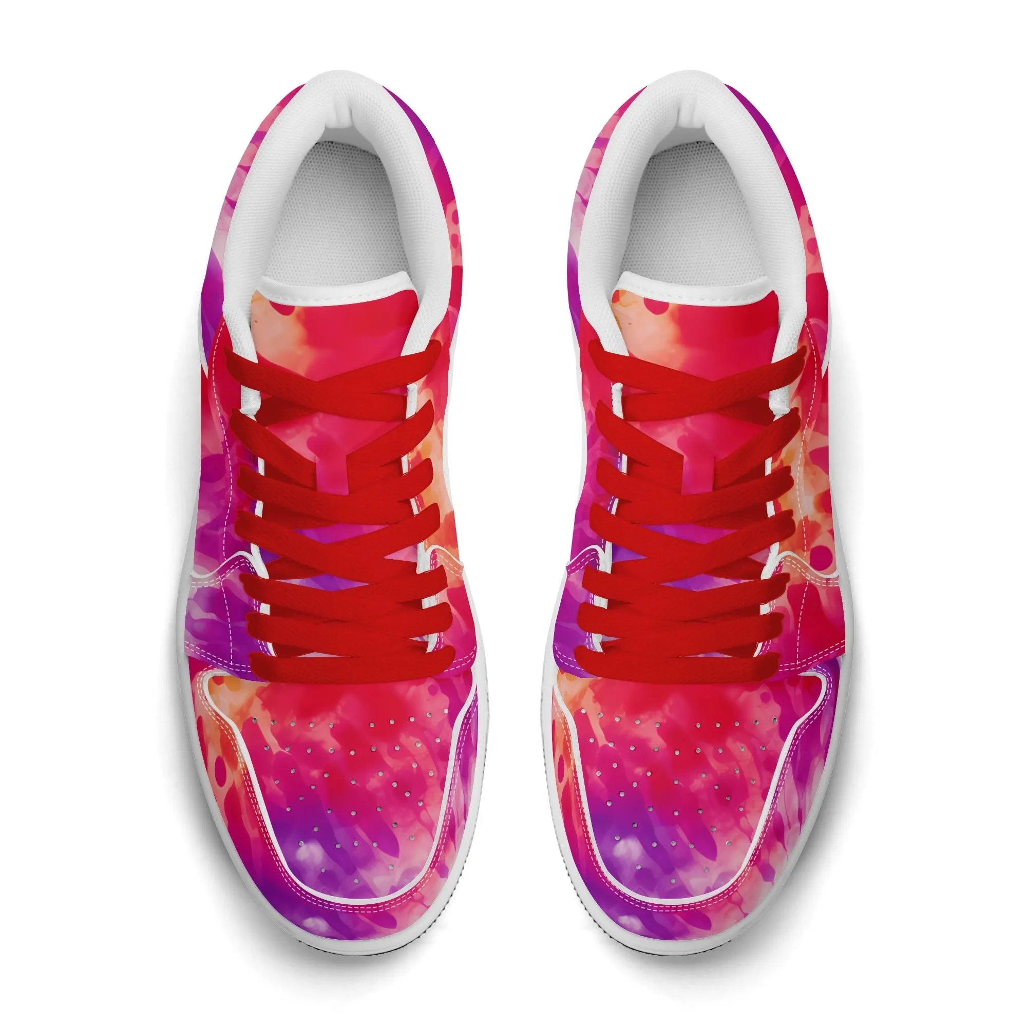 Splash Low Top Leder Sneaker für Damen
