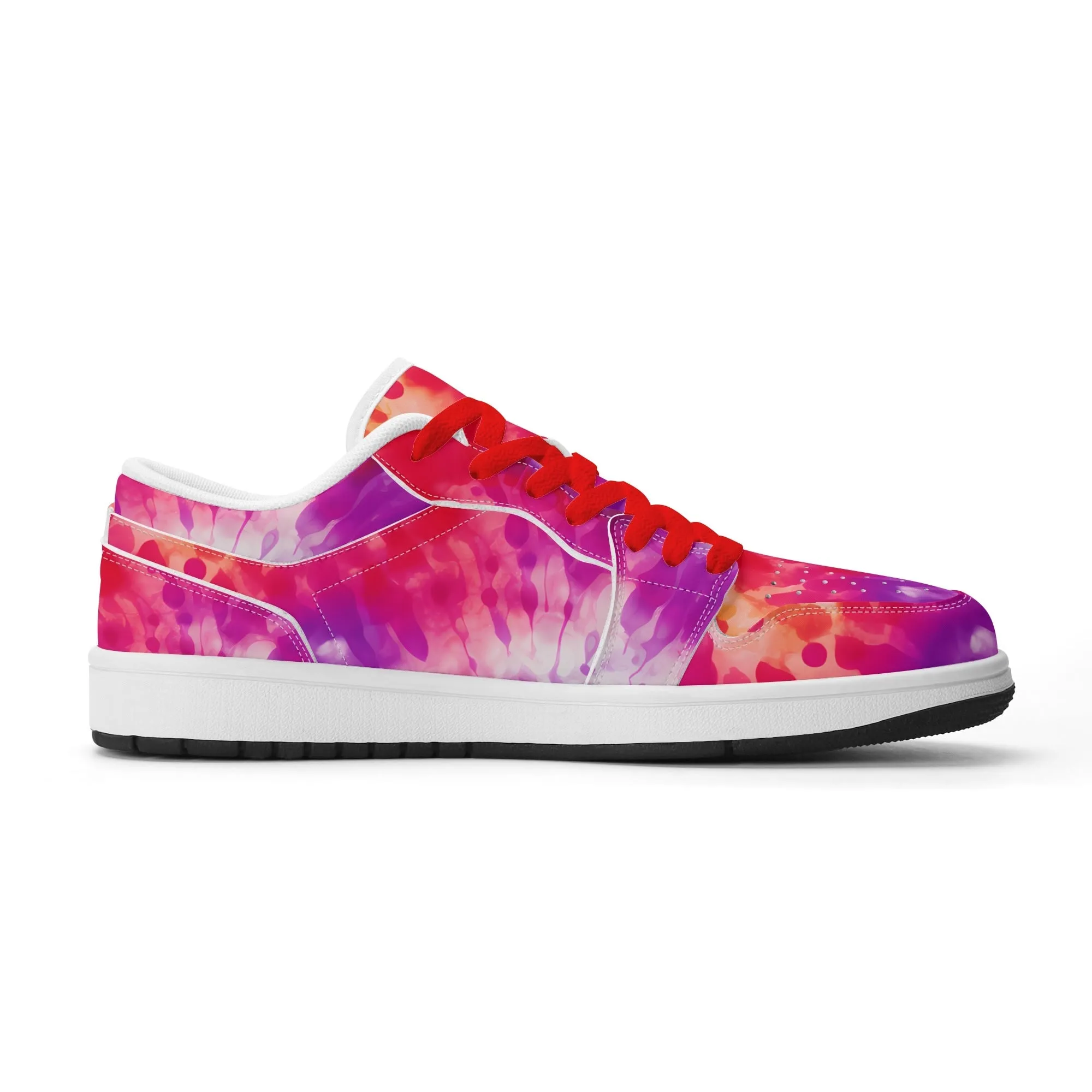 Splash Low Top Leder Sneaker für Damen