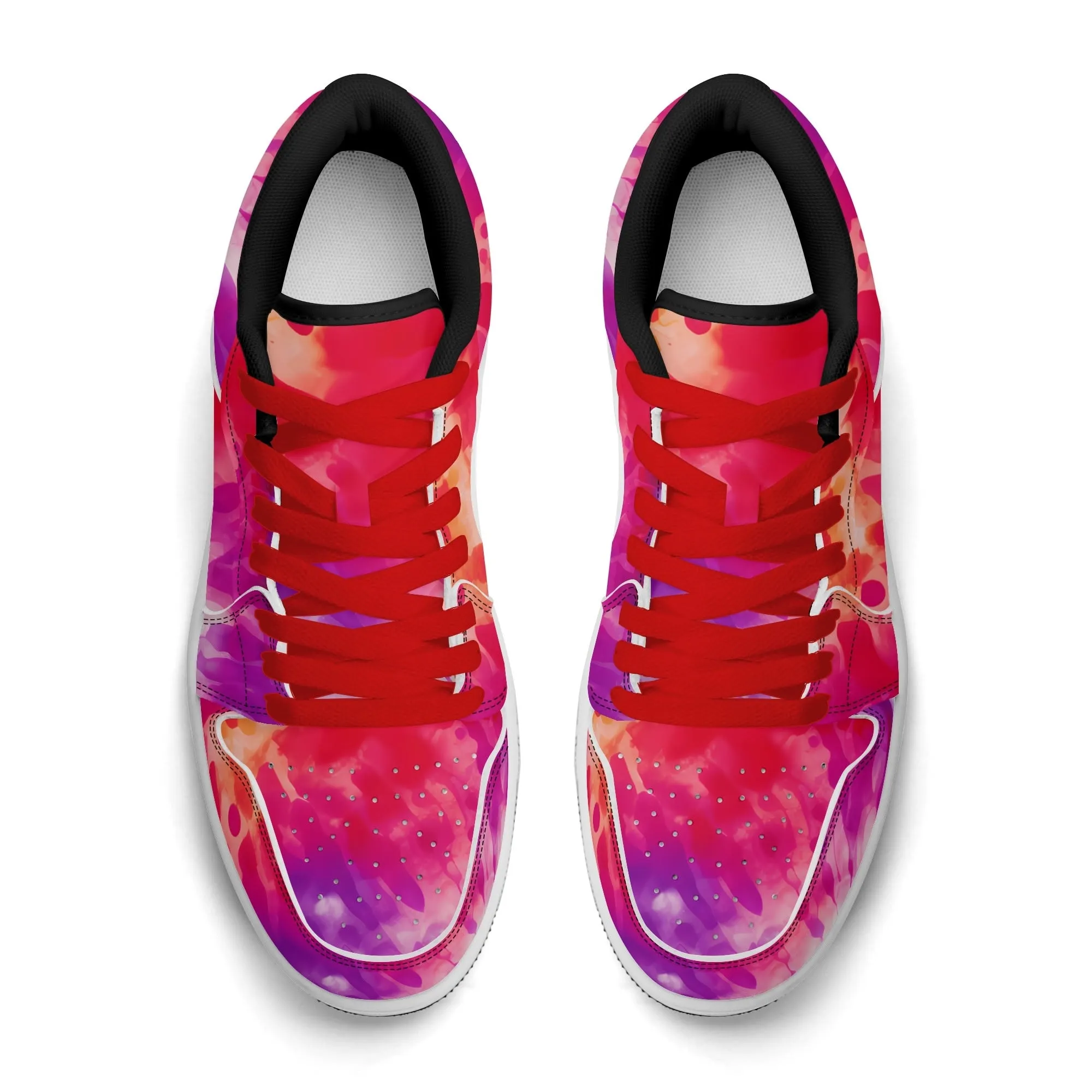 Splash Low Top Leder Sneaker für Damen