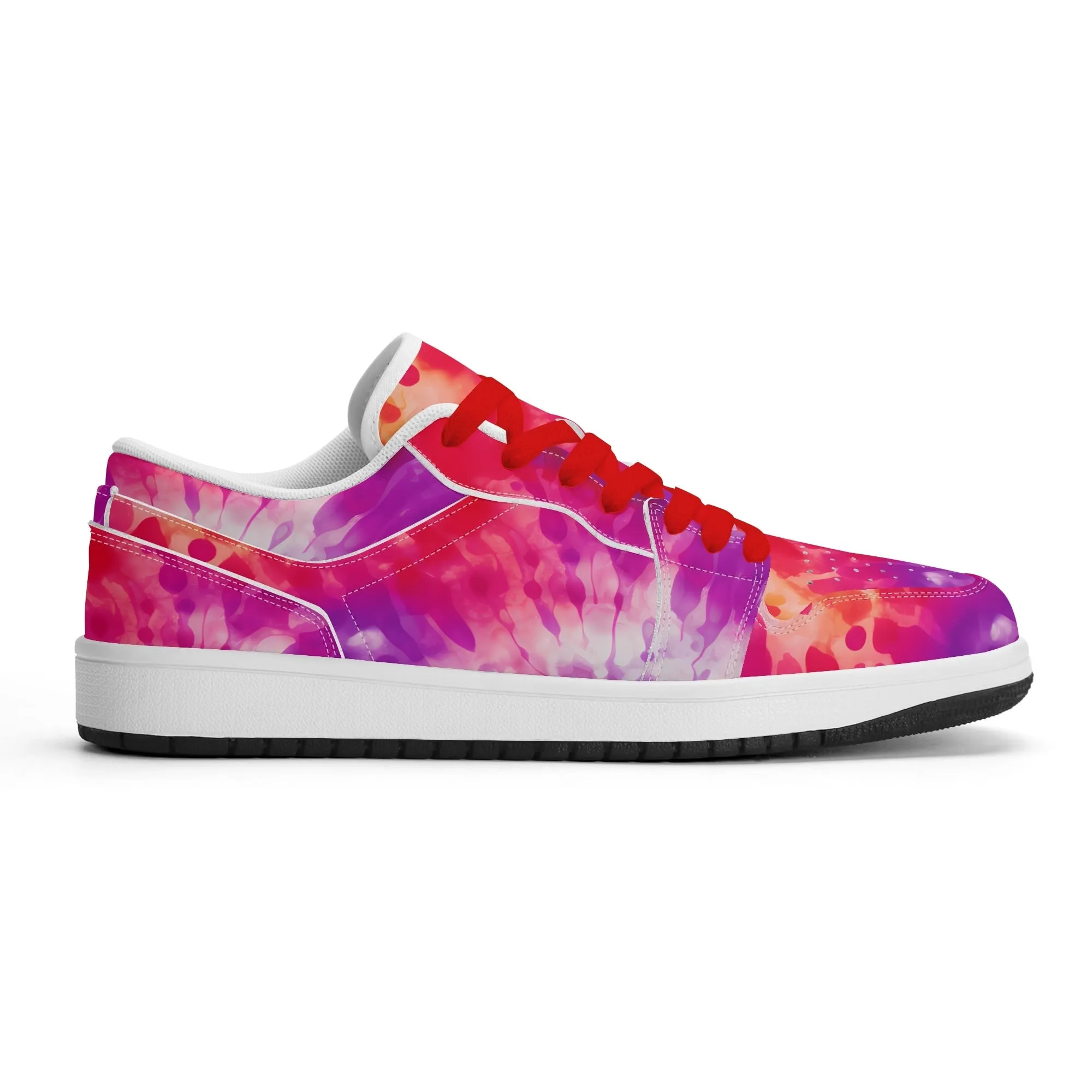 Splash Low Top Leder Sneaker für Damen