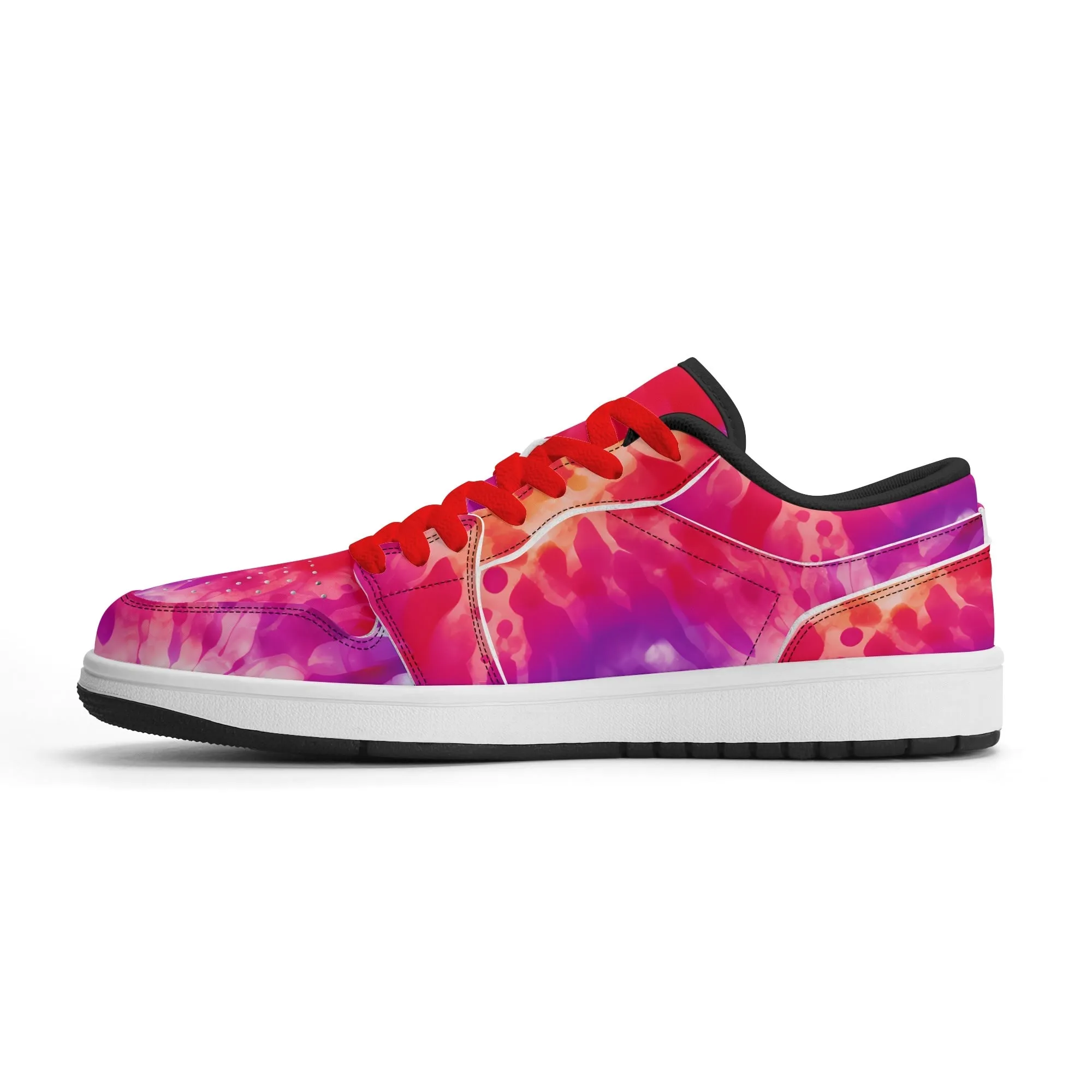 Splash Low Top Leder Sneaker für Damen