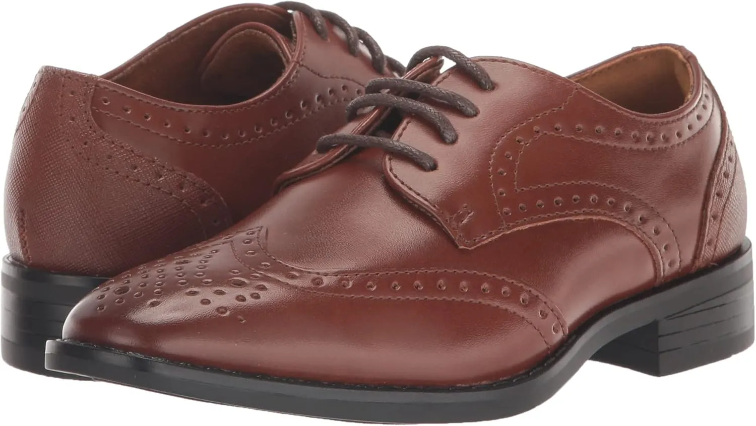 STACY ADAMS Boy's Kaine Wingtip Oxford
