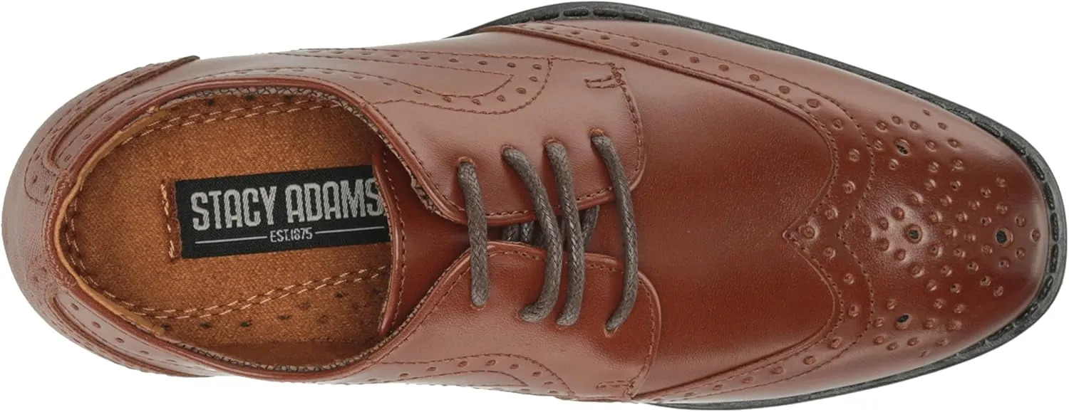 STACY ADAMS Boy's Kaine Wingtip Oxford