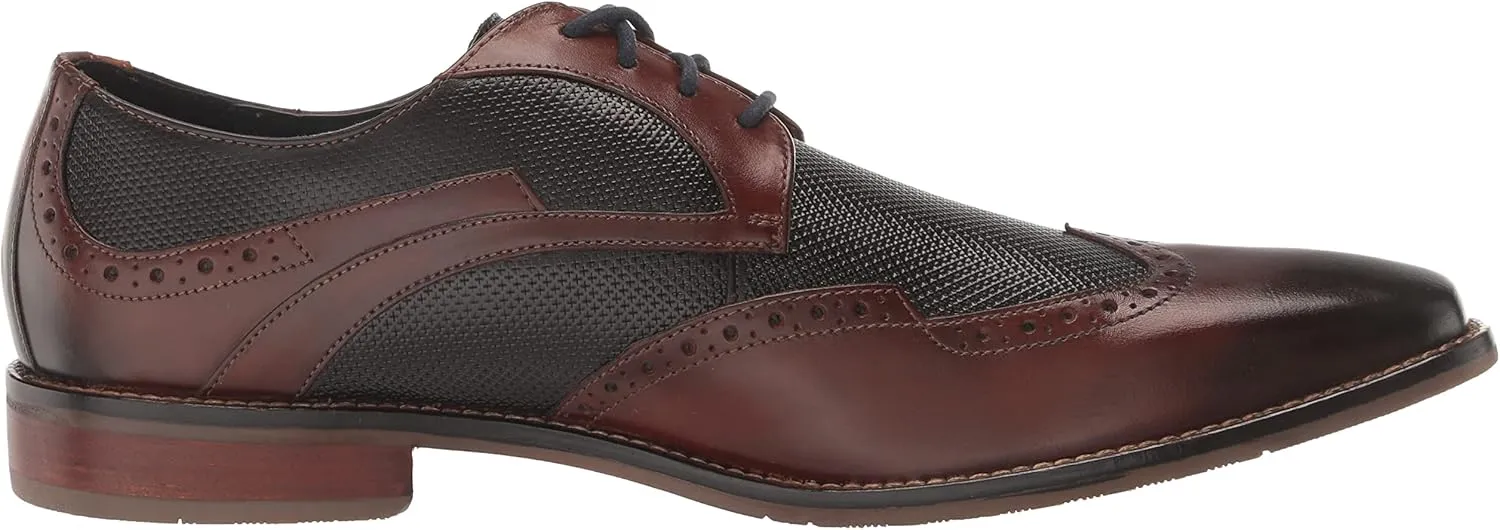Stacy Adams Men's Joss Wingtip Lace Up Oxford
