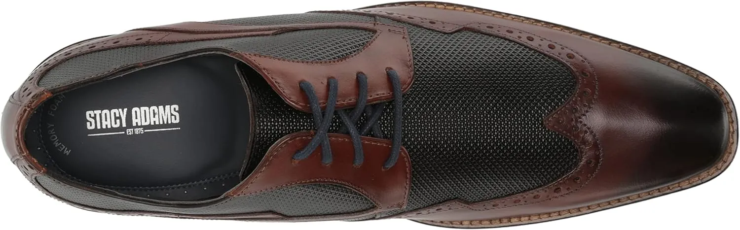 Stacy Adams Men's Joss Wingtip Lace Up Oxford