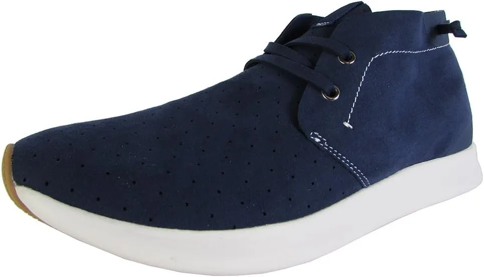 Steve Madden Mens P-Catchi Lightweight Chukka Sneaker Shoes, Navy, US 10