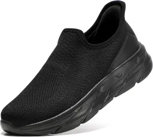 STQ Slip on Walking Shoes Womens Comfortable Tennis Breathable Athletic Gym Workout Slip on Sneakers for Plantar Fasciitis