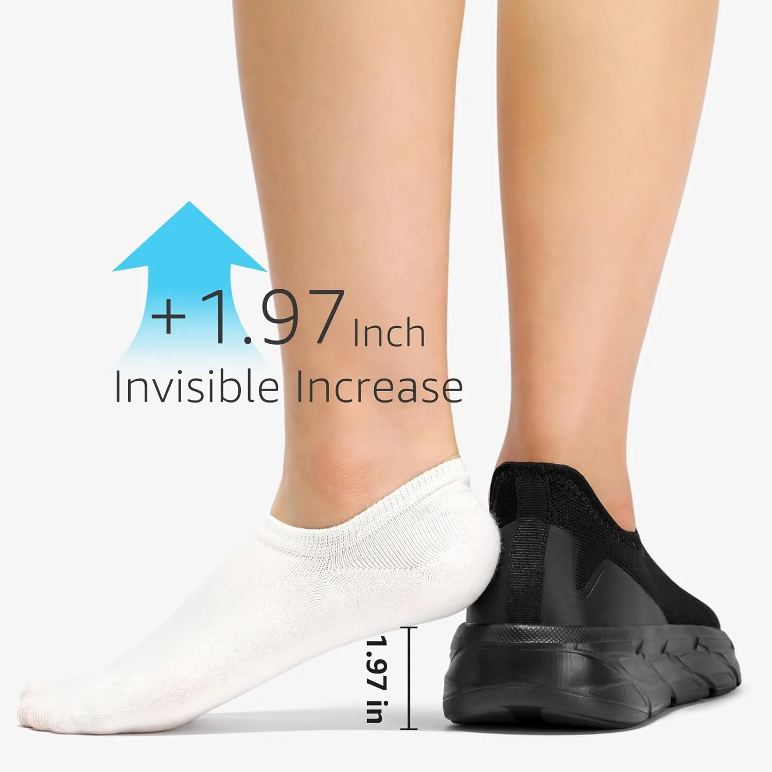 STQ Slip on Walking Shoes Womens Comfortable Tennis Breathable Athletic Gym Workout Slip on Sneakers for Plantar Fasciitis