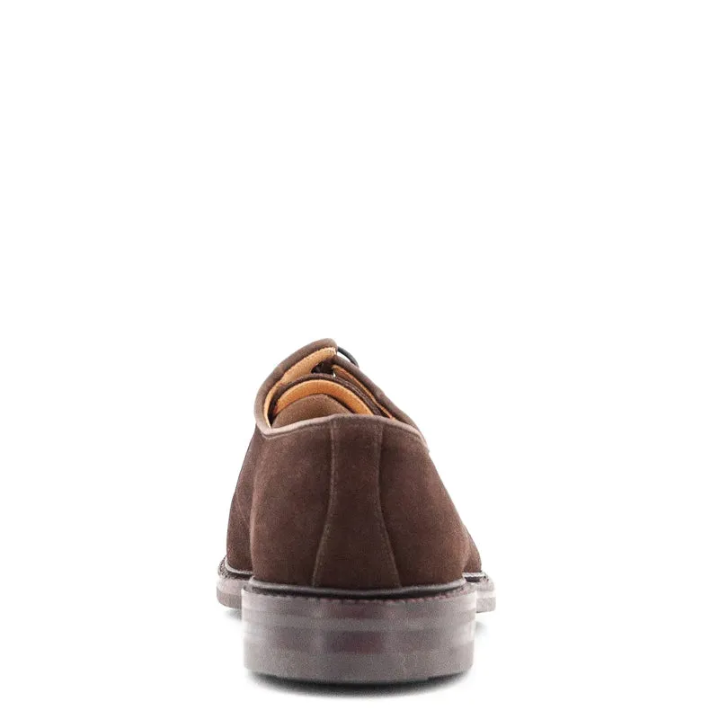 Suede Handmade Solid Leather Derby Shoes