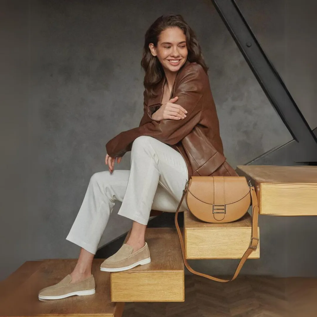 Suede Loafers - Easy slip-on fit