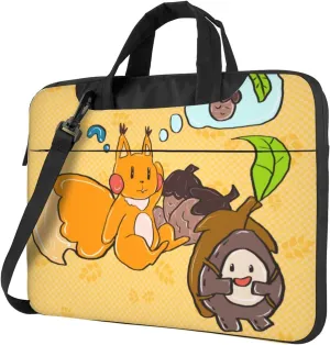 Sunflower Seed Squirrel Ultra-thin portable shoulder laptop bag Stylish and Protective Shockproof soft lining