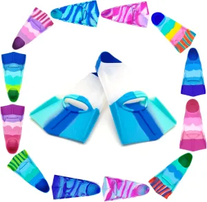Swimming Training Fins,Kids Swim Fins,Comfortable Swimming Flippers Suitable for Children,Beginners,Girls,Boys,Adults