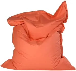 SXBCyan Retangular Swimming Pool Floating Bean Bag Pouf Cover No Filler Waterproof Beach Pillow Sac Salon Sofa Bed Chaise Lounge (Color : Orange, Size : 140x180cm-cover)