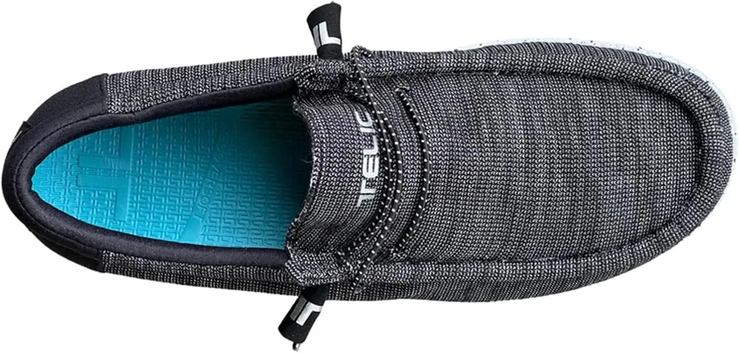 TELIC Men's Wave Slip-On Shoes - Lightweight, Breathable, Arch-Supporting, Easy On & Off - Great for Everyday Wear