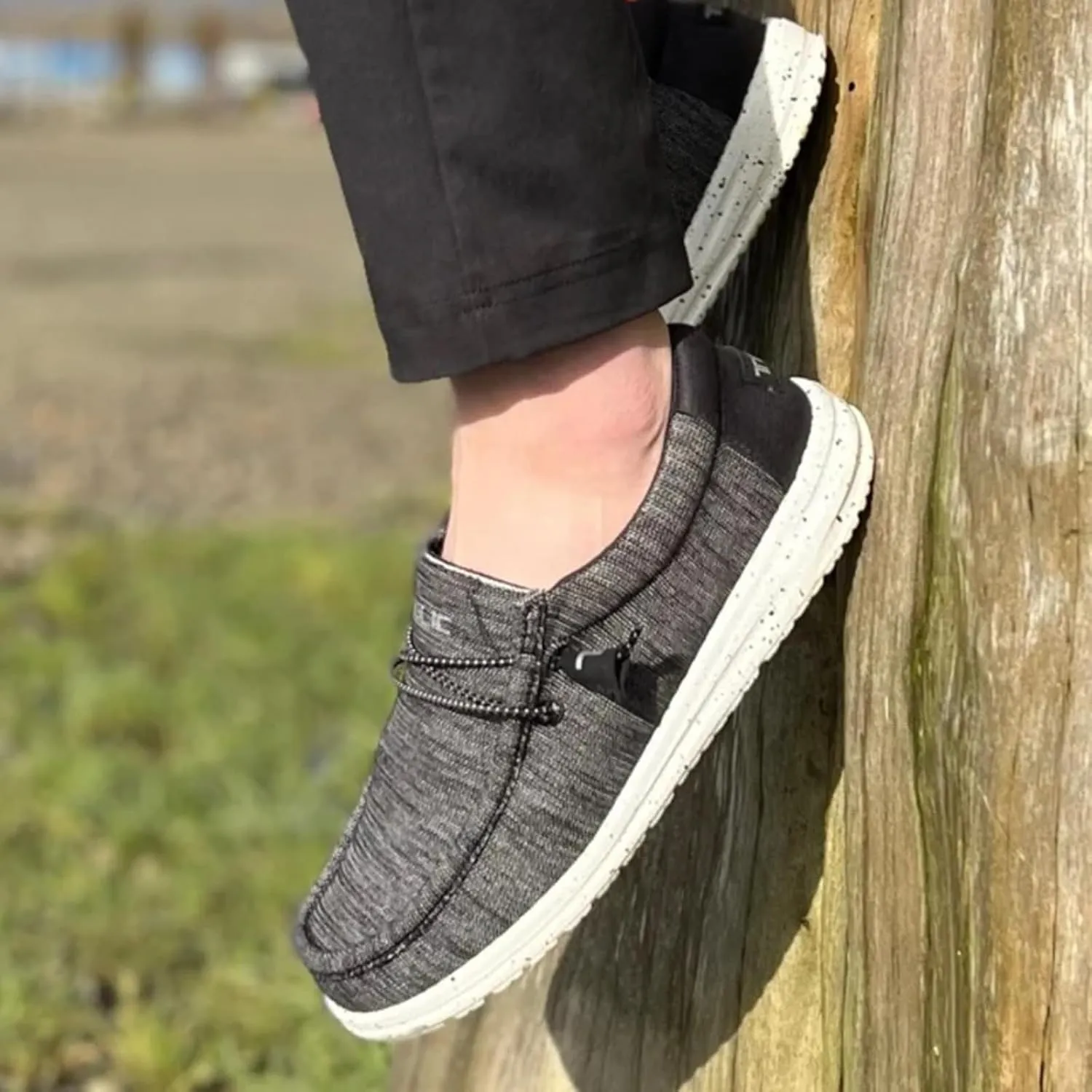 TELIC Men's Wave Slip-On Shoes - Lightweight, Breathable, Arch-Supporting, Easy On & Off - Great for Everyday Wear
