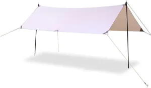 Tent Tarp Camping Tarps Lightweight Waterproof Rectangle Shelter Outdoor Tent Awning Canopy Tarp ()